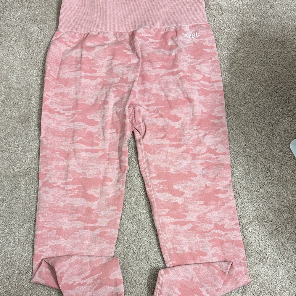 AYBL Pink Camouflage Leggings